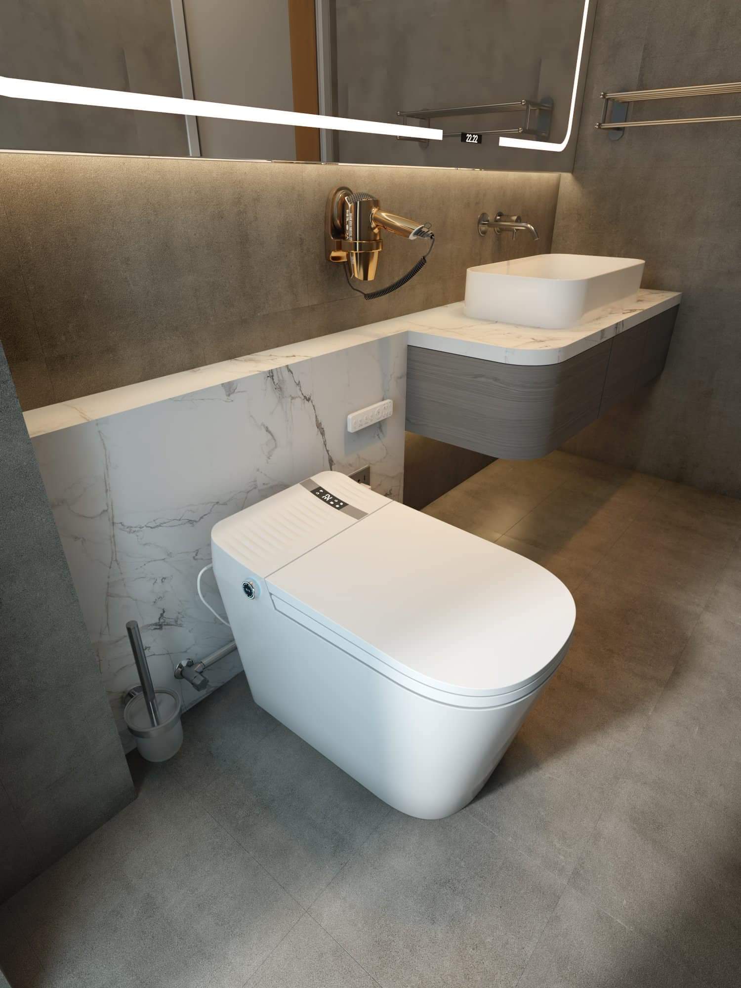 Nhà tôi cho thuê nhà hai cửa đi, mới, 97m2_ 4T; vỉa hè, Lò Đúc-30 Tr - Ảnh 2
